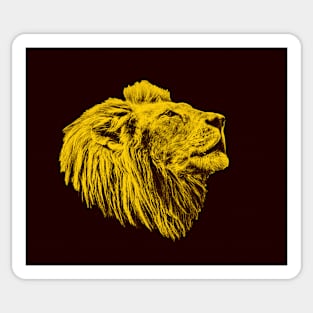 Lion portrait Sticker